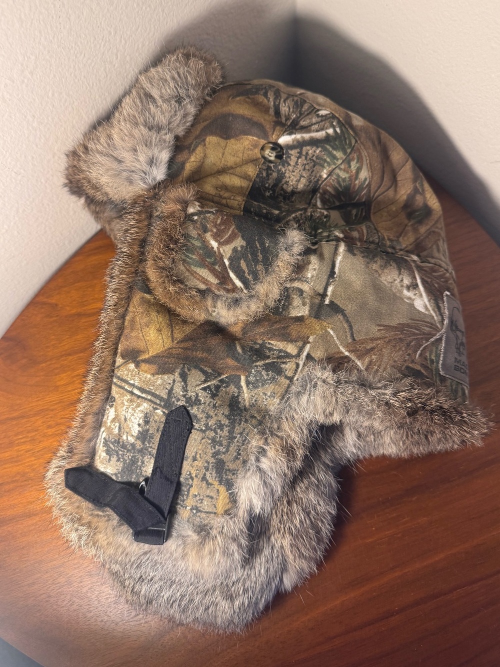 Mad Bomber Realtree Rabbit Fur Hat - Picture 4 of 7
